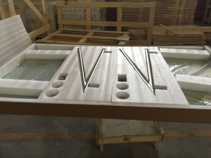 Kit de toldo de <span class=keywords><strong>puerta</strong></span> delantera para ventana Manual de vidrio sin marco de 1400mm de ancho, toldo de balcón para porche de acero inoxidable, refugio para toldo de lluvia - Product Image 4