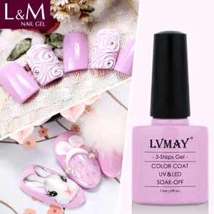 The Best quality LVMAY China gel nail Polish Brand Fantastic mirror nail gel manicure for nails