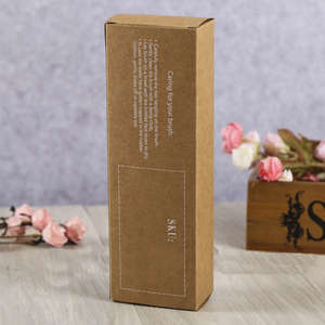 Caja de Embalaje para Cepillo y Peine para el Cabello de Papel Kraft Ecológico de Alta Calidad - Product Image 3