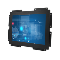 19 inç endüstriyel Full HD LED monitör güneş ışığı okunabilir 4:3 en boy oranı VGA girişi açık çerçeve Video ince direnç ekranı