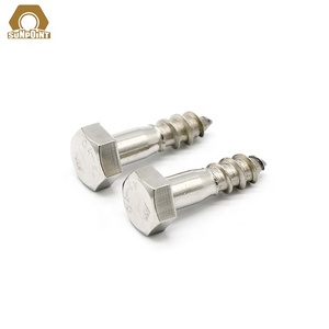 Tornillo Para Madera de cabeza hexagonal Madera DIN571 Gal tornillos <span class=keywords><strong>muebles</strong></span> - Product Image 3