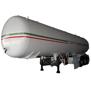 จีน 3 เพลา 20 t รถพ่วงถัง lpg รถพ่วง lpg แก๊สโพรเพน trailer ไนจีเรีย