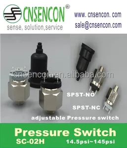Hava, su, yağ, yüksek kaliteli QPM-11 basınç anahtarı SC-02HL CNSENCON