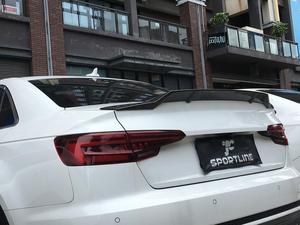 Alerón Trasero de Fibra de Carbono Estilo R para <span class=keywords><strong>Audi</strong></span> S4 A4 B9 SLINE Sedán 17-19 - Product Image 2