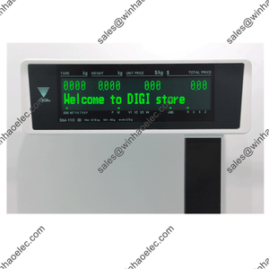 New Original DIGI SM110P + Cộng Với Nhãn In Ấn Quy Mô Điện Tử Quy Mô Hiển Thị Kỹ Thuật Số SM-110 P + Mã Vạch Cân SM100PCS Bán Lẻ - Product Image 2