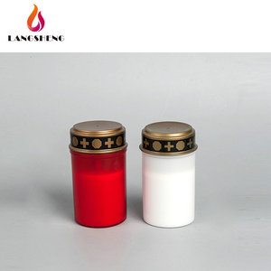 <span class=keywords><strong>Bougie</strong></span> à piles <span class=keywords><strong>led</strong></span> en plastique, cérémonie rétro-cour, église efficace, sans cadre - Product Image 6