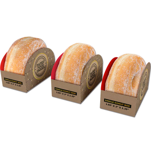 Bán buôn tùy chỉnh <span class=keywords><strong>in</strong></span> mini Donut hộp cá nhân giá rẻ thực phẩm Donut <span class=keywords><strong>container</strong></span> với Matt cán cho Sushi bao bì - Product Image 2