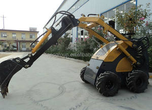 محرك هيدروليكي للودر ذو العجلات الانزلاقية 300 كجم، لودر هايوسون الصغير ذو العجلات الانزلاقية، لودر صغير متعدد الملحقات صنع في الصين - Product Image 5