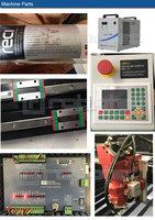 Machine de découpe laser CNC CO2 professionnelle pour tissu, bois et papier avec prise en charge DXF/DST, puissance 80W/150W, refroidissement par eau