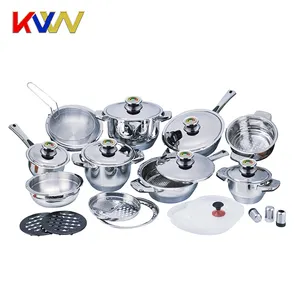 Hot Koop Rvs 28 Pcs Kookgerei Set