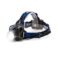Av madenciliği Led kafa lamba ışığı Cob açık bisiklet zumlanabilir koşu Led far lm xml pil Mini Led far şarj edilebilir