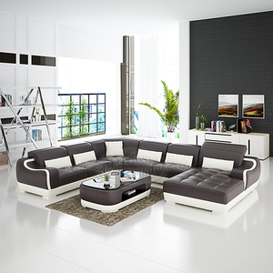 Juego de <span class=keywords><strong>Muebles</strong></span> de Sala de Estar en Forma de U, Estilo Europeo, para Uso Doméstico, Gran Venta - Product Image 6