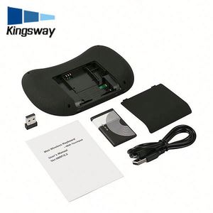 I8 Mini คีย์บอร์ด Air เม้าส์ทัชแพด2.4G คีย์บอร์ดไร้สายการเชื่อมต่อ USB - Product Image 6