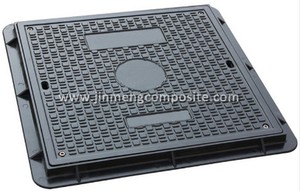 ฝาปิดบ่อพักน้ำเสียพลาสติกแบบกลม/ฝาปิดบ่อพักน้ำเสียแบบกลมพร้อมที่ยก - Product Image 2
