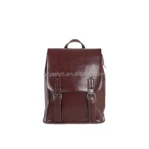 Nieuwste ontwerp fabriek direct fashion designer vrouwen rugzakken koe lederen schooltas gepolijst lederen tassen vintage satchel bag