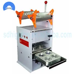 Semi-auto Kleine Plastic Cup Sluitmachine, Cup Sealer