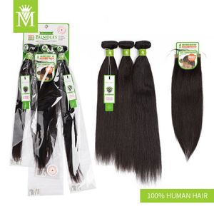 MALAIKA 人发束处理自然颜色秘鲁人发编织束为妇女编织雷米头发 - Product Image 1