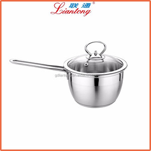 16 cm 20 cm 22 cm 24 cm poli stainelss acier cuisson ensemble, lait bouillante <span class=keywords><strong>pot</strong></span> - Product Image 5