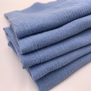 2022 hot 70% ramie 30% cotton fabric washed woven polyester fabric for Home Textile