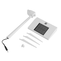 Gelsonlab HSTM-001 Mini éolienne solaire jouet, modèle d'éolienne de bureau, éoliennes solaires pour jouet éducatif
