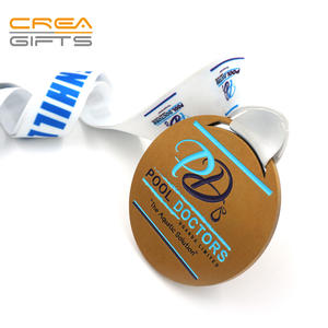 2025工厂定制运动金银铜促销游泳奖牌 - Product Image 1