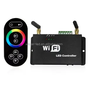 带射频远程多区域 RGB/双/单色 LED 调光器控制器的多用途 WiFi LED 控制器 16 Sep arate SSID