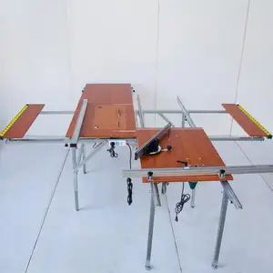 Potencia portátil-VI Banco sierra de mesa deslizante panel