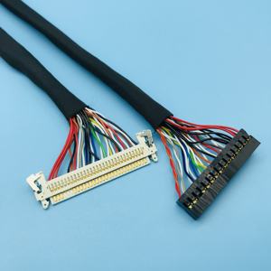 リング端子付きデュポン2x15PLVDSケーブルアセンブリ20276への修正 - Product Image 1