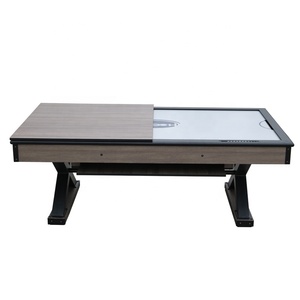 <span class=keywords><strong>Table</strong></span> de <span class=keywords><strong>hockey</strong></span> <span class=keywords><strong>sur</strong></span> air professionnelle moderne multifonctionnelle 2 en 1 en <span class=keywords><strong>bois</strong></span> d'ingénierie, alimentée par l'air, 7 pieds, avec plateau de jeu et de repas - Product Image 2