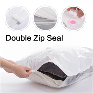 <span class=keywords><strong>Sac</strong></span> de rangement <span class=keywords><strong>sous</strong></span> <span class=keywords><strong>vide</strong></span> pliable et réutilisable pour vêtements avec pompe - Product Image 5