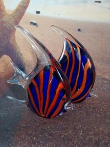 Carino Colorato Unico Della Decorazione <span class=keywords><strong>di</strong></span> <span class=keywords><strong>Vetro</strong></span> Soffiato a mano <span class=keywords><strong>di</strong></span> <span class=keywords><strong>pesce</strong></span> - Product Image 3