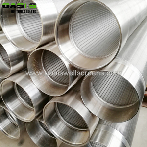 Chống ăn mòn 25 micron thép không gỉ nước dầu địa nhiệt cũng màn hình liên tục khe nêm dây lọc lưới màn hình - Product Image 6