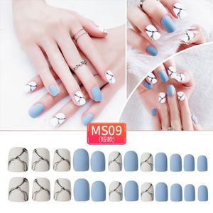 Mode Mat 3D Dépoli <span class=keywords><strong>Faux</strong></span> Couverture Complète <span class=keywords><strong>Ongles</strong></span> Conseils <span class=keywords><strong>Ongles</strong></span> Artificiels Pour La <span class=keywords><strong>Mariée</strong></span> Fête Porter - Product Image 2