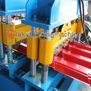 Hoàn toàn Tự Động Kim Loại Nhôm Mạ Kẽm GI/Aluzinc Panels Tấm Lợp Bước Tile <span class=keywords><strong>Roll</strong></span> Forming Máy Làm - Product Image 5