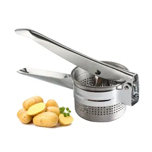 Factory Hot Sale New Product Kitchen Tool Stainless Steel Potato Ricer Masher Fruit Juice Press