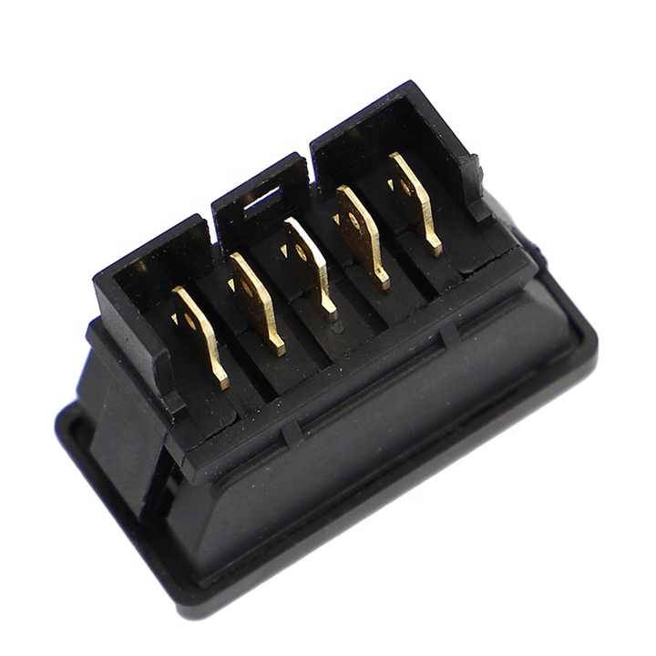 Momentary Rocker Switch 5 Pins DPDT Automobile Car Power Window Switch