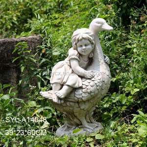 Stampi per Statue da Giardino all'Ingrosso MGO, Statuette di Bambino e Bambina per Paesaggistica - Product Image 2
