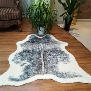 Animal motifts Faux fur rug home textile products