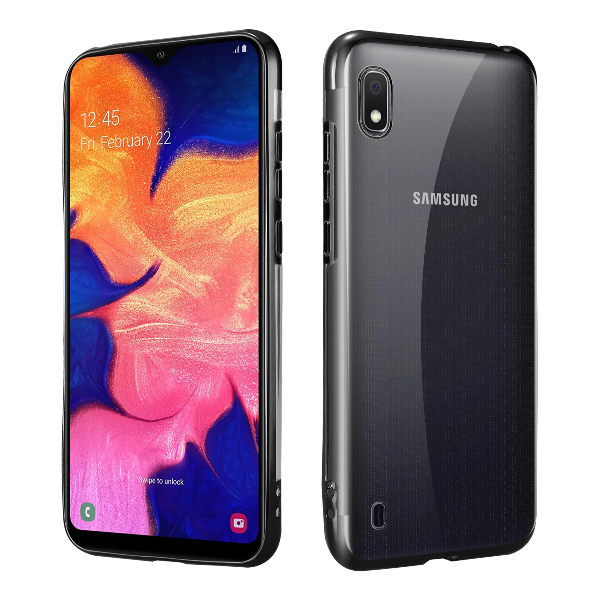 טלפונים ניידים מחירים בסין Smartphone רך כיסוי Electroplate מקרה טלפון עבור Samsung Galaxy A10