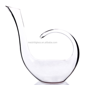 VENTE CHAUDE Blanc swan <span class=keywords><strong>DECANTER</strong></span> <span class=keywords><strong>CARAFE</strong></span> EN VERRE ROUGE VERRE de <span class=keywords><strong>VIN</strong></span> CONTAINNER - Product Image 2