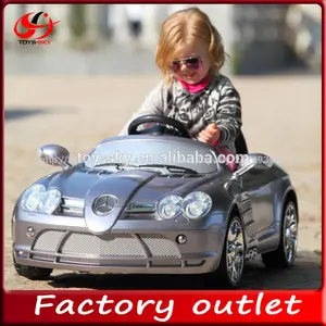 vente chaude récent 2014 mercedes benz slr licence rc tour sur la voiture les enfants tour sur la voiture de jouet