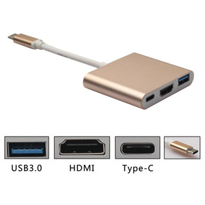 3 in 1 Hub tipo <span class=keywords><strong>C</strong></span> <span class=keywords><strong>USB</strong></span> 3.1 a PD <span class=keywords><strong>USB</strong></span>-<span class=keywords><strong>C</strong></span> 4K 1080p <span class=keywords><strong>HDMI</strong></span> USB3.0 <span class=keywords><strong>USB</strong></span> <span class=keywords><strong>adattatore</strong></span> 3.0 per Macbook Samaung S23 S22 Huawei Google Chromebook - Product Image 3