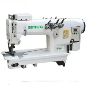 ST 3800 twin needle sewing machinery, high speed chain stitch industrial sewing machine