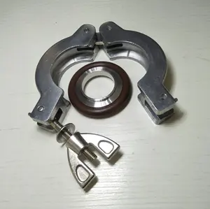 KF16 KF25 KF40 KF50 Quick Clamp ท่ออลูมิเนียม Claw Tri-Clamp Clamps ชุด