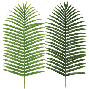 Lá cây cọ nhân tạo nhựa lớn, lá cây dừa nhân tạo dùng cho dự án - Product Image 3