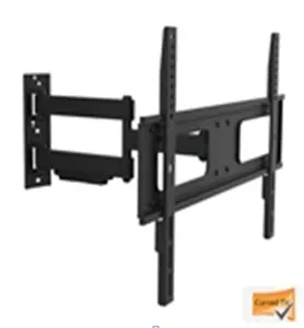 FRANKEVER Economy Solid Articulating Curved Flat Panel TV Wall Mount