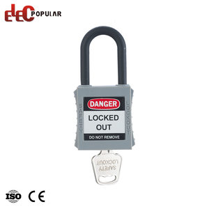 <span class=keywords><strong>Cadenas</strong></span> de sécurité industriel haute sécurité multicolore avec anse en nylon <span class=keywords><strong>à</strong></span> <span class=keywords><strong>clé</strong></span>, conception antivol durable pour usage industriel - Product Image 1