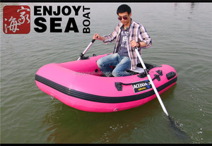 Petit <span class=keywords><strong>bateau</strong></span> de pêche <span class=keywords><strong>gonflable</strong></span> en PVC <span class=keywords><strong>rose</strong></span>, pour 1 personne, fait à la main, vente en gros, - Product Image 3