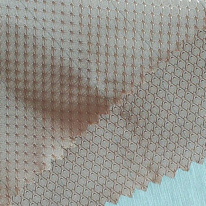 Conductor <span class=keywords><strong>de</strong></span> plata <span class=keywords><strong>de</strong></span> diamante tejido <span class=keywords><strong>de</strong></span> tela <span class=keywords><strong>de</strong></span> red - Product Image 4