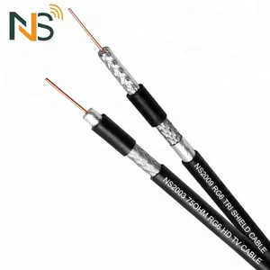 Low Loss High Quality 750HM RG6 Jelly Filled Coaxial Cable RG11 With Jelly Best Price